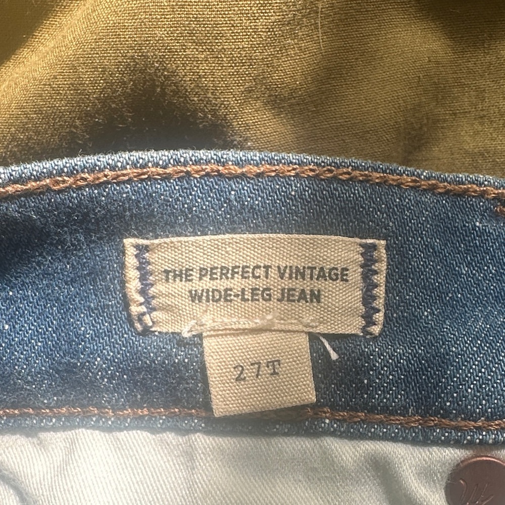 Madewell Vintage Wide-Leg Jeans - Blue